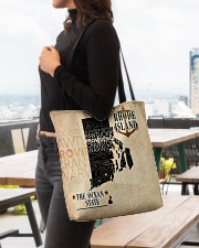 Rhode Island The Ocean State All-over Tote aos-all-over-tote-lifestyle-front-04