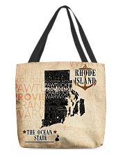 Rhode Island The Ocean State All-over Tote front