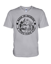 MADE IN ARIZONA A LONG TIME AGO V-Neck T-Shirt tile
