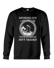 LOUISIANA GUY I AM WHO I AM Crewneck Sweatshirt tile