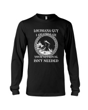 LOUISIANA GUY I AM WHO I AM Long Sleeve Tee tile