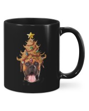 Boxer Head Christmas Tree Mugs tile