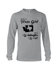 JUST A TEXAS GIRL IN A WASHINGTON WORLD Long Sleeve Tee thumbnail