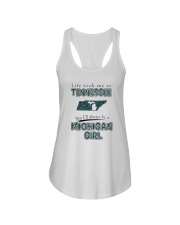 MICHIGAN GIRL LIFE TOOK TO TENNESSEE Ladies Flowy Tank tile
