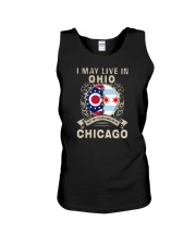 I MAY LIVE IN OHIO MY STORY IN CHICAGO Unisex Tank tile
