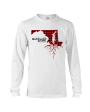 Maryland Roots Red Pattern Long Sleeve Tee tile
