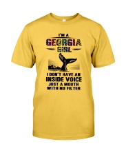 Georgia Girl Just A Mouth With No Filter Classic T-Shirt front