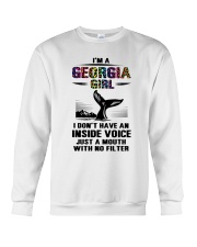 Georgia Girl Just A Mouth With No Filter Crewneck Sweatshirt tile