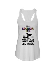 Georgia Girl Just A Mouth With No Filter Ladies Flowy Tank tile