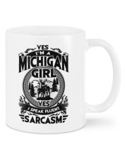 Michigan Girl I Speak Fluent Mug front