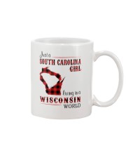 SOUTH CAROLINA GIRL LIVING IN WISCONSIN WORLD Mug thumbnail