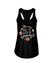 Life Is Better In Kentucky Ladies Flowy Tank tile