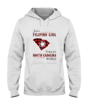 FILIPINO GIRL LIVING IN SOUTH CAROLINA WORLD Hooded Sweatshirt tile