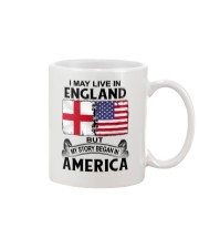 LIVE IN ENGLAND BEGAN IN AMERICA ROOT WOMEN Mug thumbnail