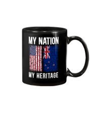AMERICA MY NATION NEW ZEALAND MY HERITAGE Mug thumbnail