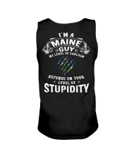 Maine Guy Your Level Of Stupidity Unisex Tank tile