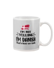 I'M NOT YELLING I'M DANISH Mug thumbnail