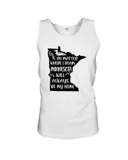 MINNESOTA WILL ALWAYS BE MY HOME Unisex Tank thumbnail
