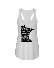 MINNESOTA WILL ALWAYS BE MY HOME Ladies Flowy Tank thumbnail
