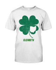 Ohio Map Shamrock Classic T-Shirt tile