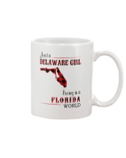 DELAWARE GIRL LIVING IN FLORIDA WORLD Mug thumbnail