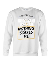 My Wife Is A Rhode Island Woman Crewneck Sweatshirt tile