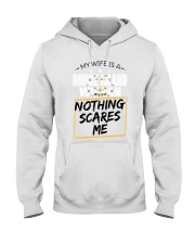 My Wife Is A Rhode Island Woman Hooded Sweatshirt tile