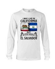 LIVE IN CALIFORNIA BEGAN IN EL SALVADOR Long Sleeve Tee thumbnail