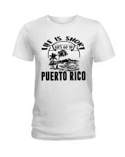 Let's Go To Puerto Rico Ladies T-Shirt tile