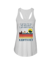 I'M OK BUT I NEED TO GO TO KENTUCKY Ladies Flowy Tank tile