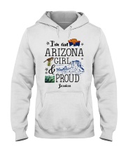 Persionalized I'm An Arizona Girl And Pround Hooded Sweatshirt tile