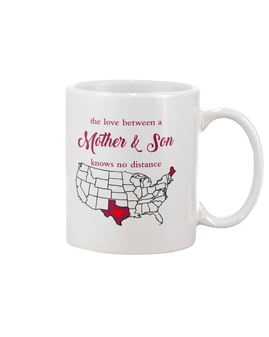 MAINE TEXAS THE LOVE BETWEEN MOTHER AND SON Mug