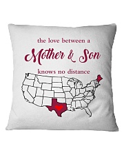 MAINE TEXAS THE LOVE BETWEEN MOTHER AND SON Square Pillowcase thumbnail
