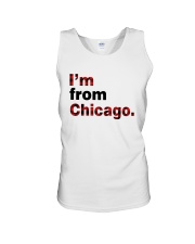 I'm From Chicago Pattern Unisex Tank tile