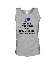 I'M NOT YELLING I'M NEW ZEALAND Unisex Tank thumbnail