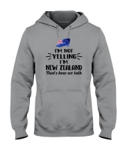 I'M NOT YELLING I'M NEW ZEALAND Hooded Sweatshirt thumbnail