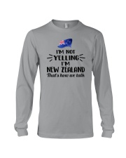 I'M NOT YELLING I'M NEW ZEALAND Long Sleeve Tee thumbnail