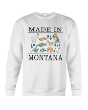 Symbols Made In Montana Crewneck Sweatshirt tile
