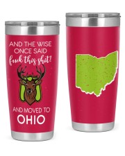 The Wise Moved To Ohio 20oz Tumbler tile