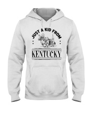 Just A Kid From Kentucky Hooded Sweatshirt front