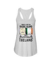 LIVE IN RHODE ISLAND BEGAN IN IRELAND Ladies Flowy Tank thumbnail
