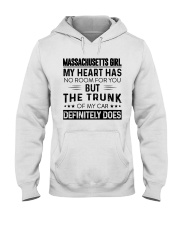 Massachusetts Girl My Heart Has No Room Hooded Sweatshirt tile