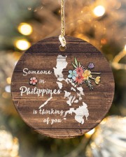Someone In Philippines Is Thinking Of You Circle ornament - single (porcelain) aos-circle-ornament-single-porcelain-lifestyles-05