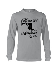 JUST A CALIFORNIA GIRL IN A MARYLAND WORLD Long Sleeve Tee thumbnail