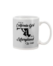 JUST A CALIFORNIA GIRL IN A MARYLAND WORLD Mug thumbnail