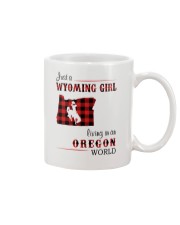 WYOMING GIRL LIVING IN OREGON WORLD Mug thumbnail