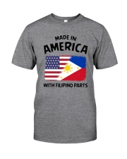 AMERICA WITH FILIPINO PARTS Classic T-Shirt thumbnail