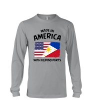 AMERICA WITH FILIPINO PARTS Long Sleeve Tee thumbnail