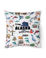Custom From Alaska With Love Indoor Pillow tile