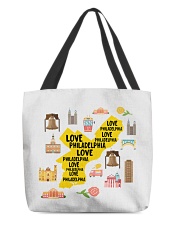 Love Symbols Philadelphia All-over Tote front